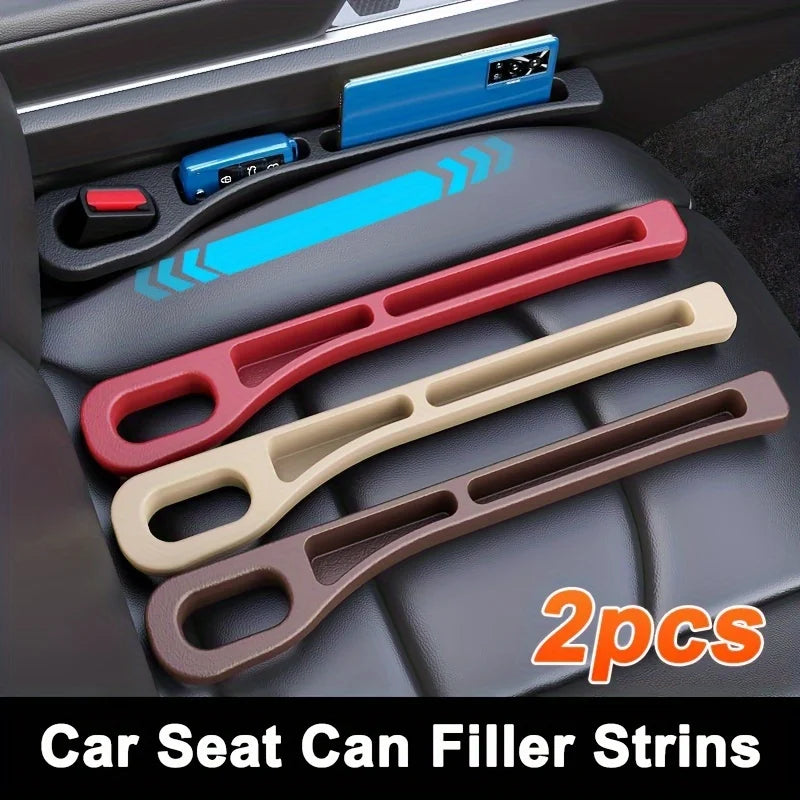 1 Pair Universal Car Seat Gap Plug Strip Side Seam Car Gap Filler Leak Proof Seat Gap Storage Organizer Interior Decoration