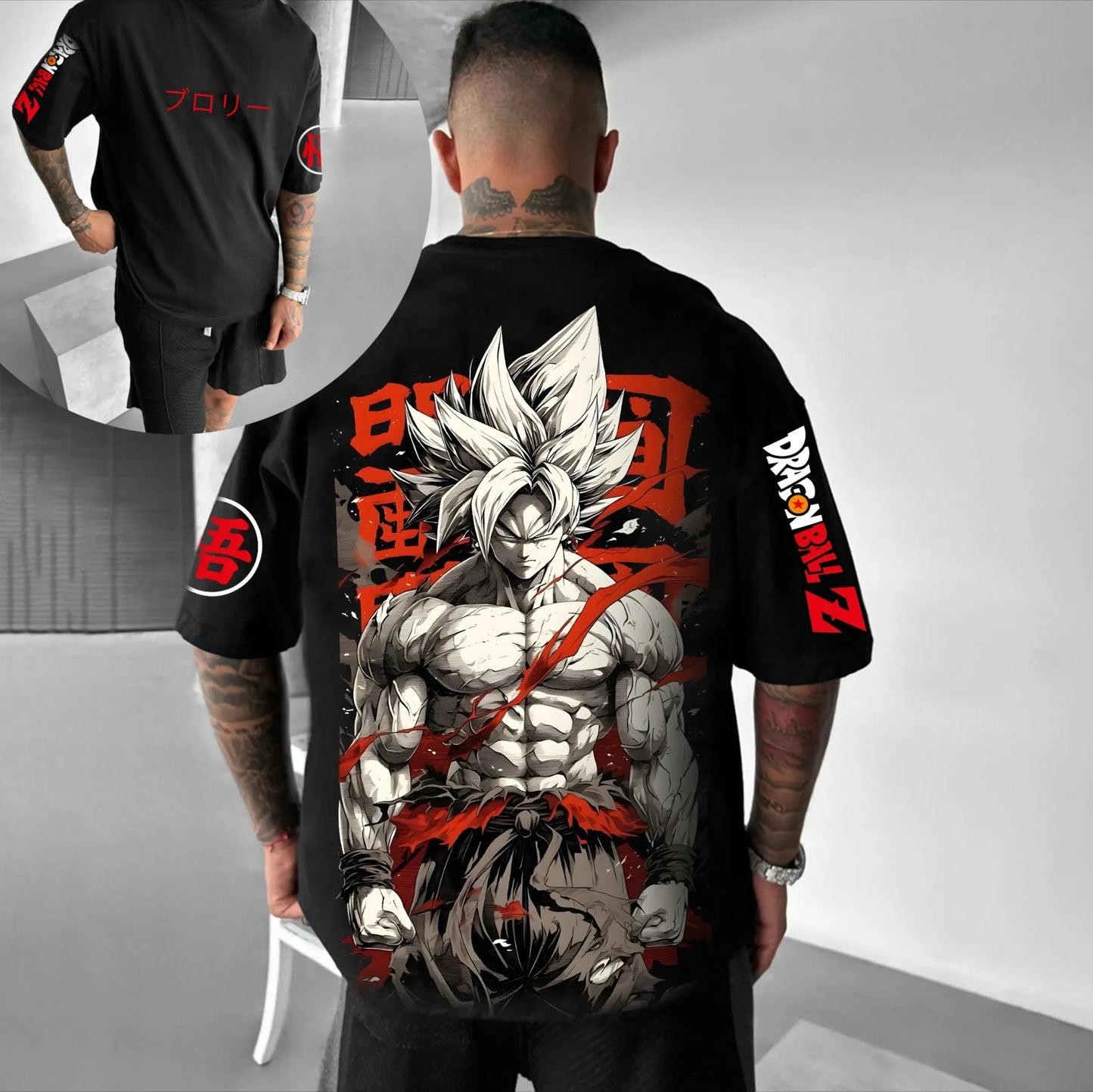 Dragon Ball Super Saiyan Son Goku Men's and Women's Summer Fashion Street Casual Loose T-Shirt, Hoodie, Shorts and Sweatpants