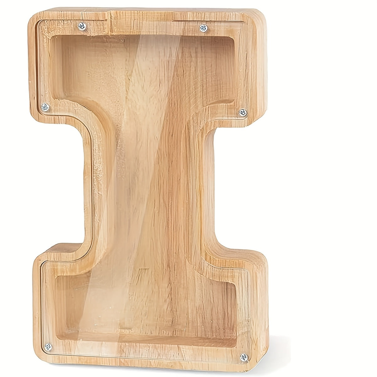 Wooden Letter Piggy Bank