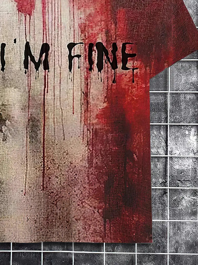 "I'm Fine" Men'S Casual Summer T-Shirt