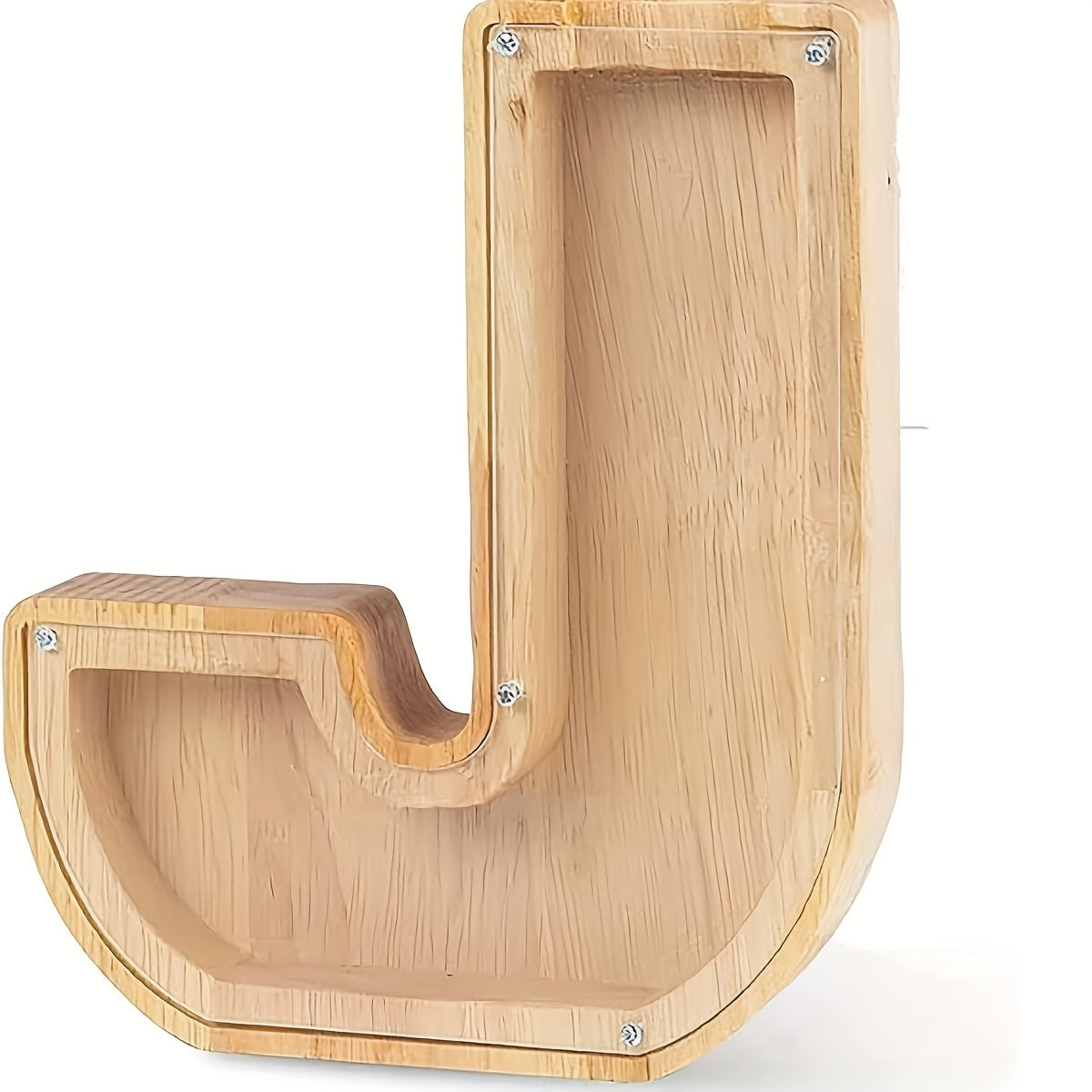 Wooden Letter Piggy Bank