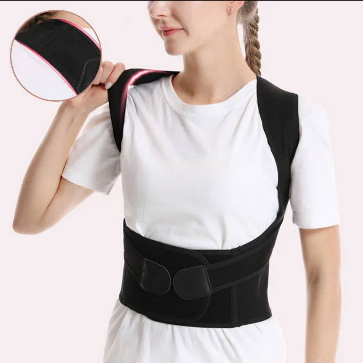 Posture Corrector-Back Brace Providing Pain Relief From Lumbar, Neck, Shoulder, And Back