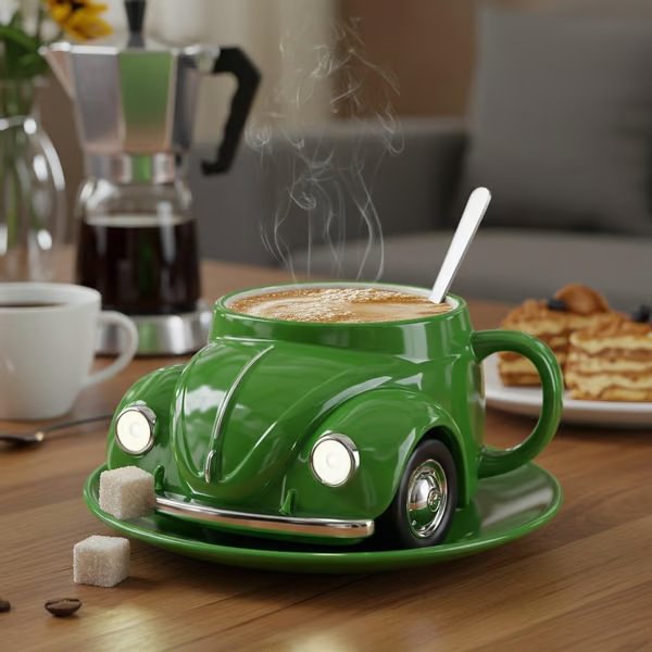 Creative Mustang Shaped Coffee Mug