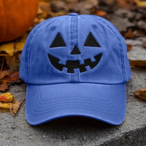 Autumn Style Print Hat-Halloween