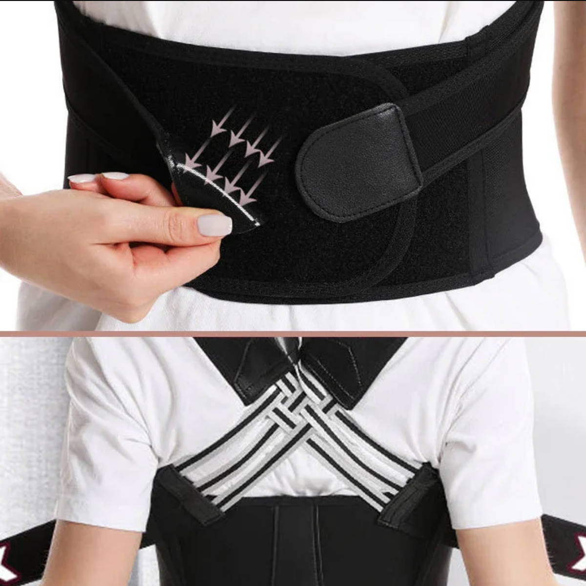 Posture Corrector-Back Brace Providing Pain Relief From Lumbar, Neck, Shoulder, And Back