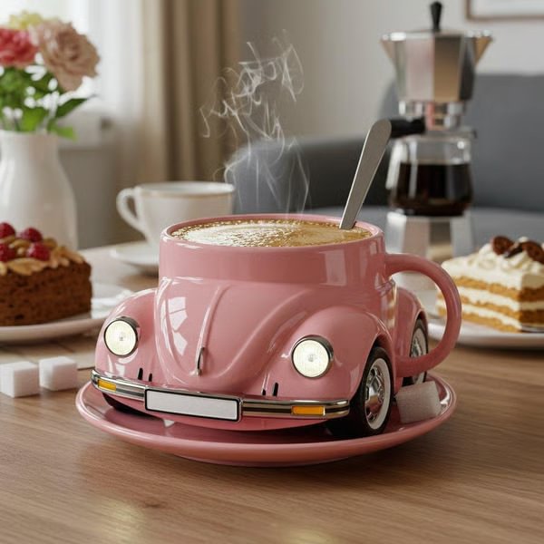 Creative Mustang Shaped Coffee Mug