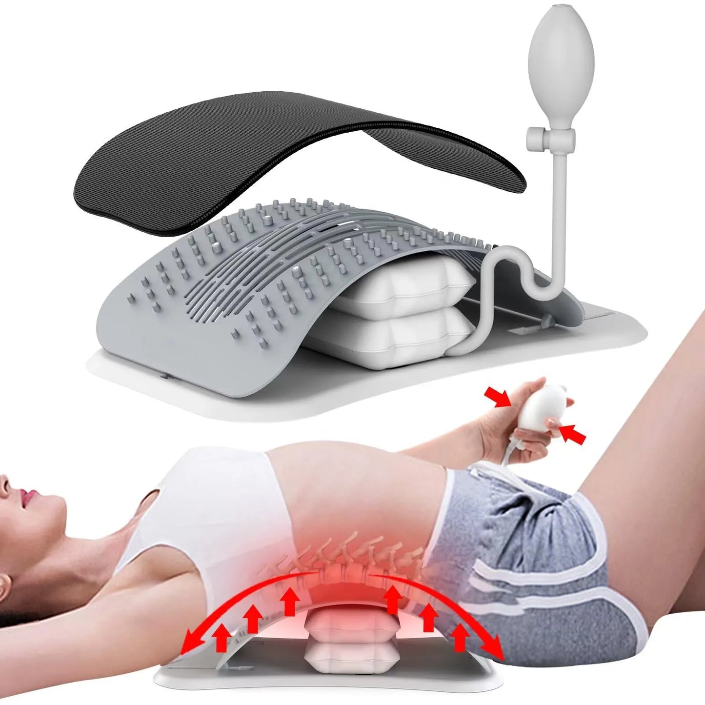 👩⚕️Back Stretcher for Lower Back Pain Relief