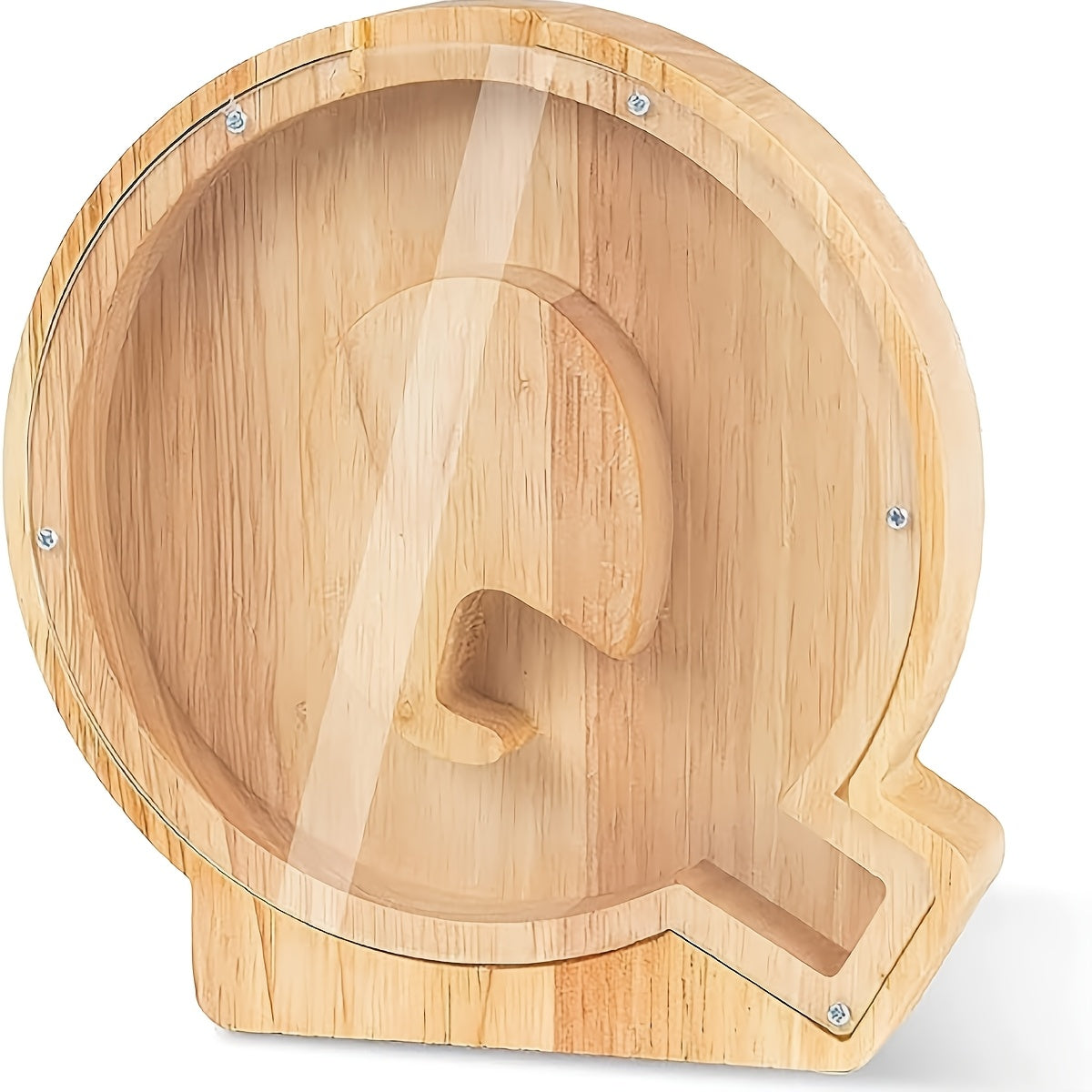 Wooden Letter Piggy Bank