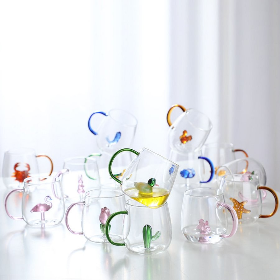 Cartoon Animal Transparent Glasses