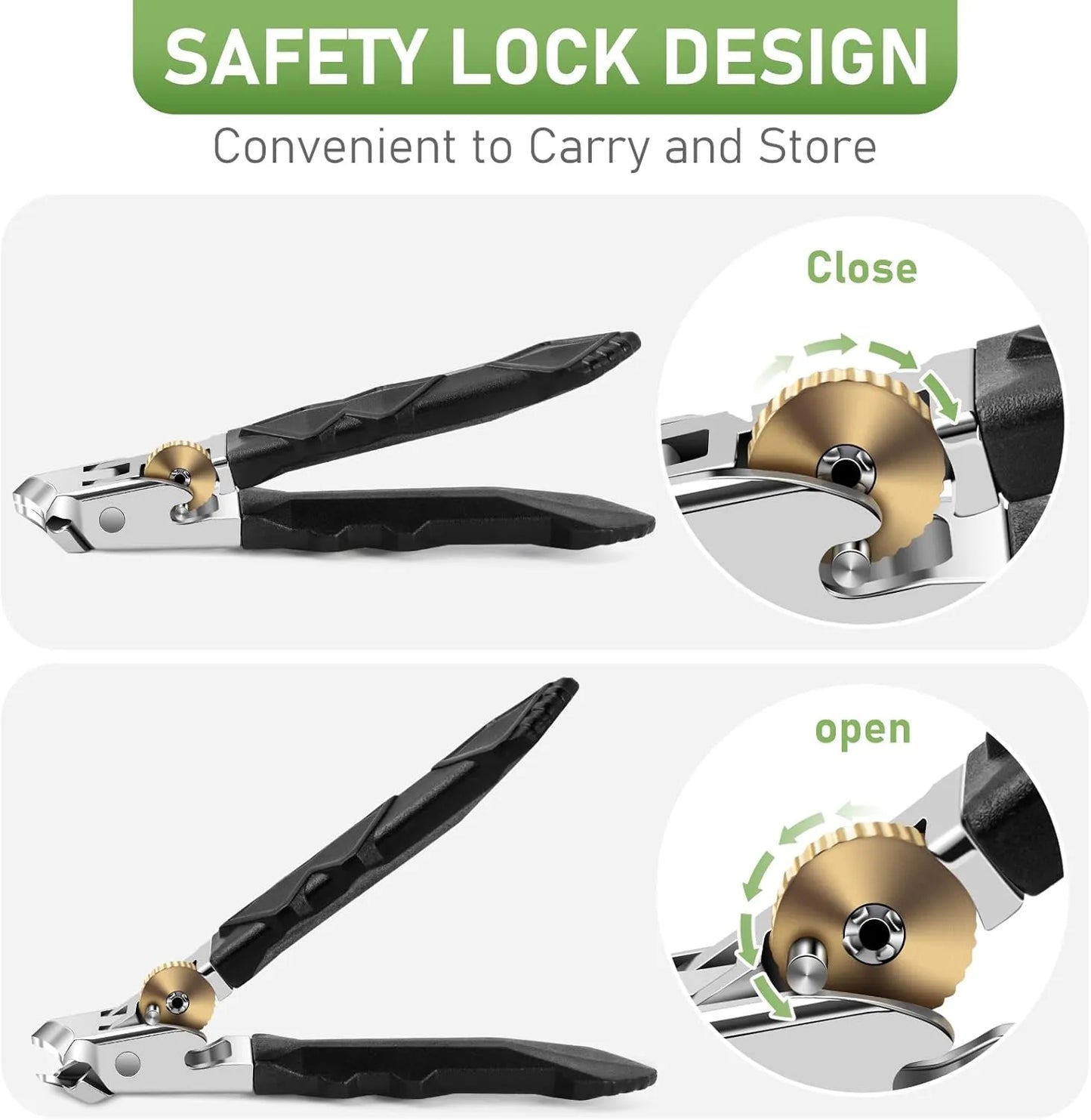 Toenail Clippers for Thick Toenails for Seniors Set