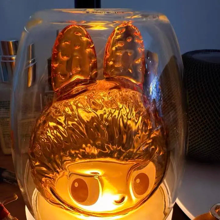 🐰Cute Double Glass Bunny Cup