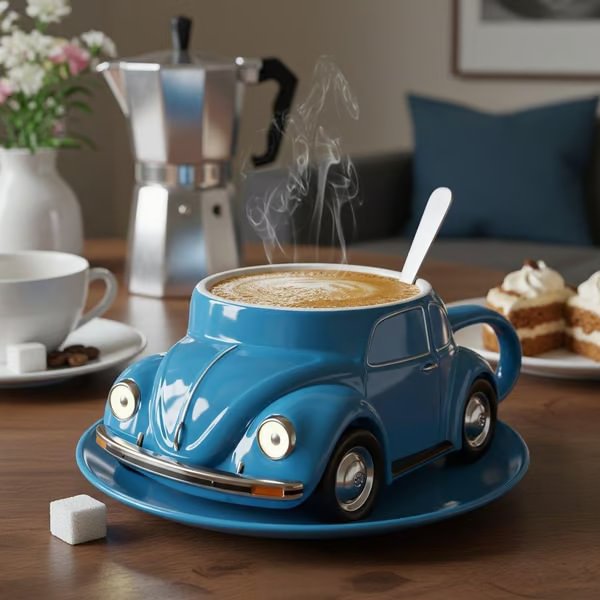 Creative Mustang Shaped Coffee Mug