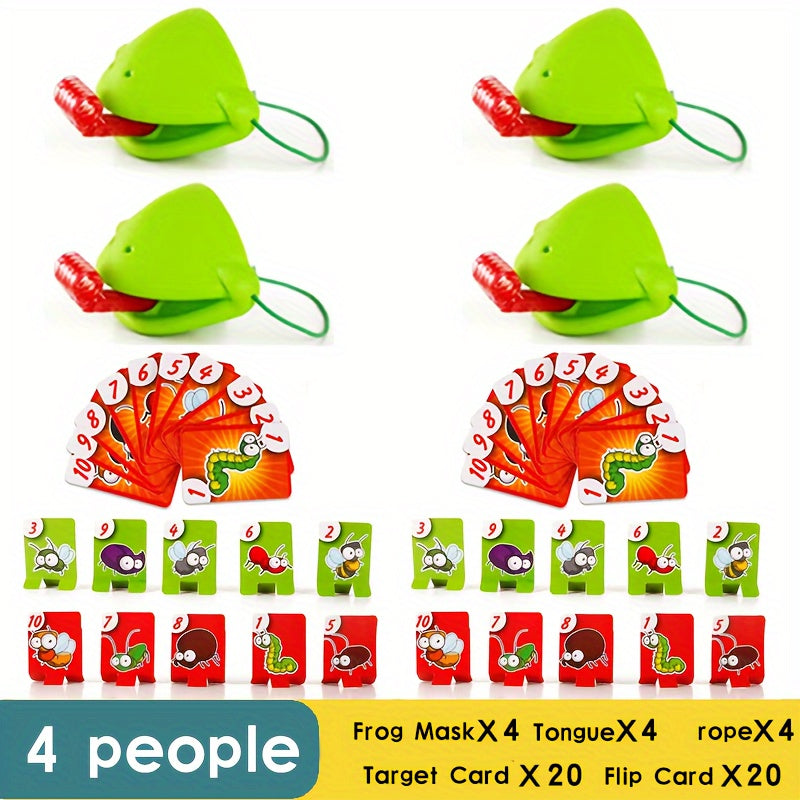 Frog Tongue Game- Family Interactive Game Set