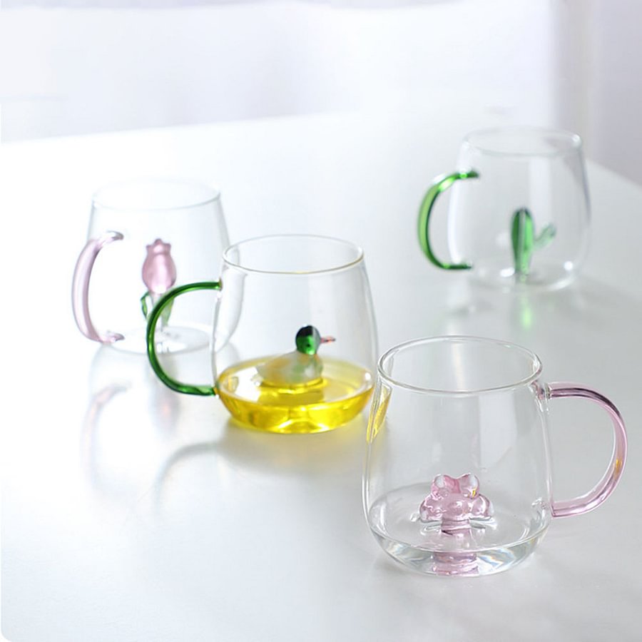 Cartoon Animal Transparent Glasses