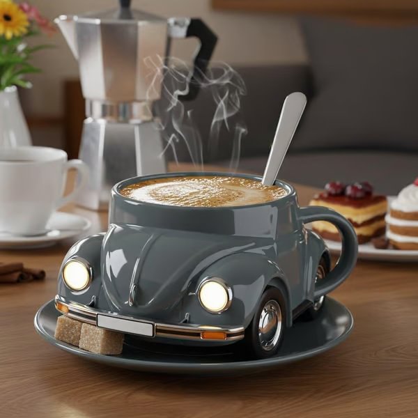 Creative Mustang Shaped Coffee Mug
