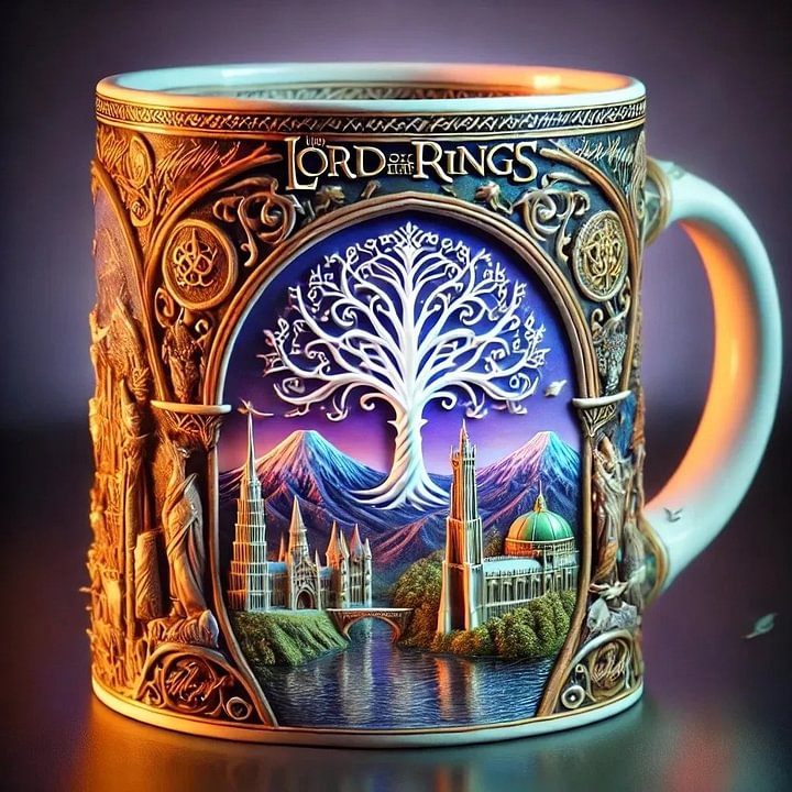 "Lord Of The Rings" Themed Mug