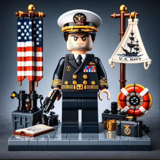Collectible U.S. Armed Forces Building Blocks Figures