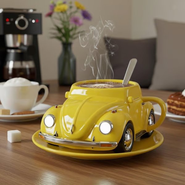 Creative Mustang Shaped Coffee Mug