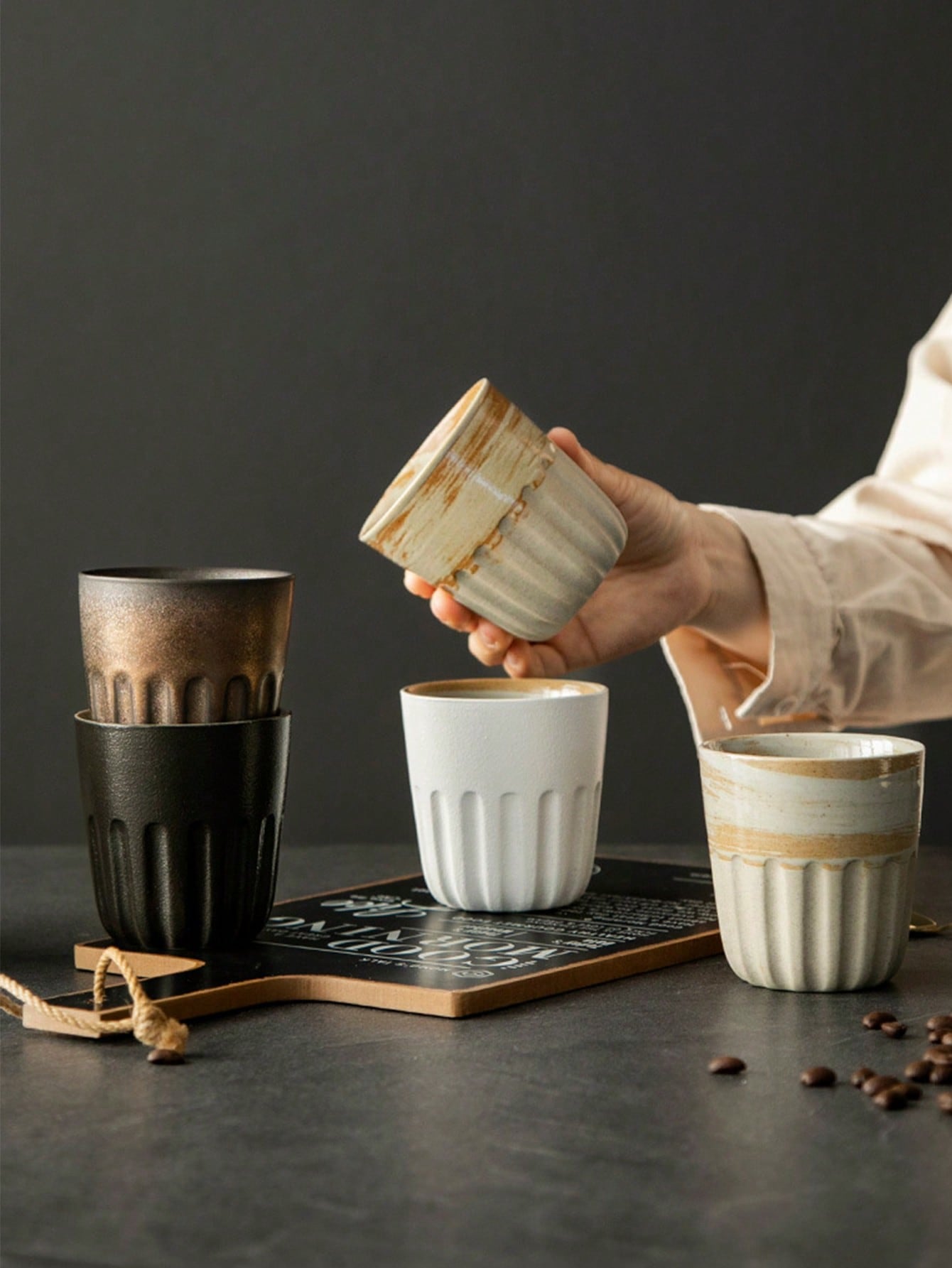 220ml Retro Ceramic Cola Cup