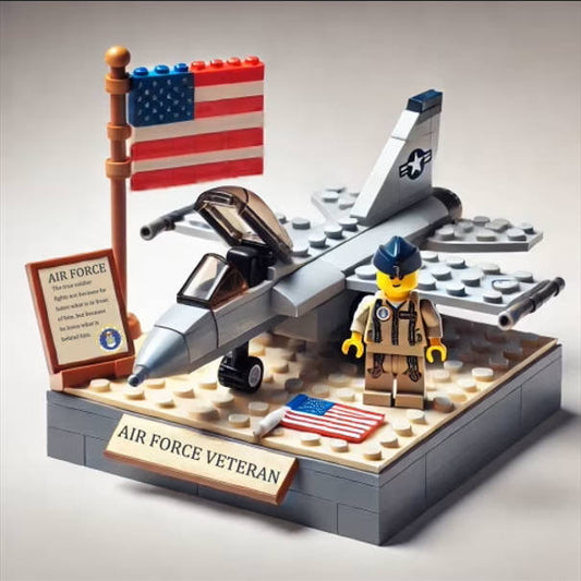 Veteran building blocks educational toys building blocks