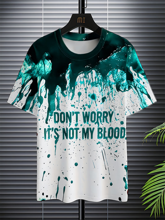 Men'S "It'S Not My Blood" Graphic T-Shirt