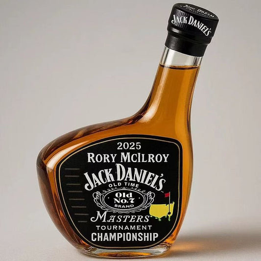 2025 Rory McIlroy Masters Tournament Championship Golf Club Whiskey Bottle