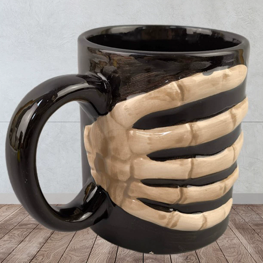 Skeleton Finger Bone Mug