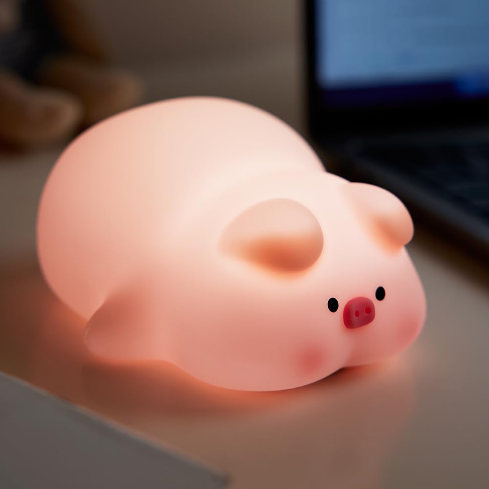 LED Squishy Novelty Animal Night Lamp