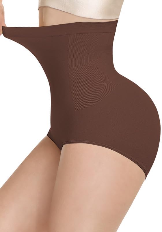 High Waisted Shapewear for Women Tummy Control Panty Underwear Seamless Comfort Slimming Briefs