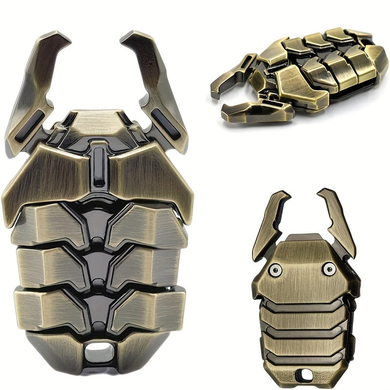 Retro Mecha Bug 3-button Press Card Fidget Toy