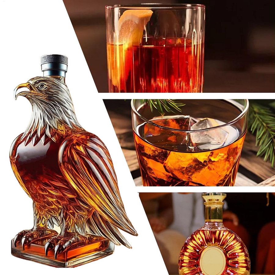 Eagle Whiskey Bottle