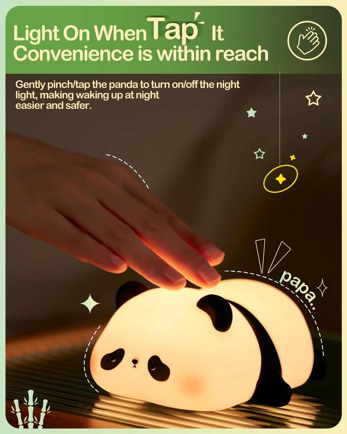 LED Squishy Novelty Animal Night Lamp