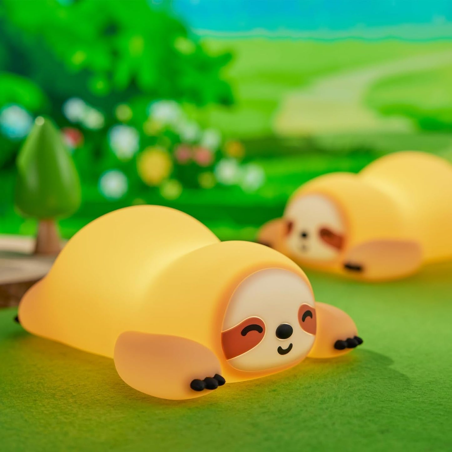 LED Squishy Novelty Animal Night Lamp