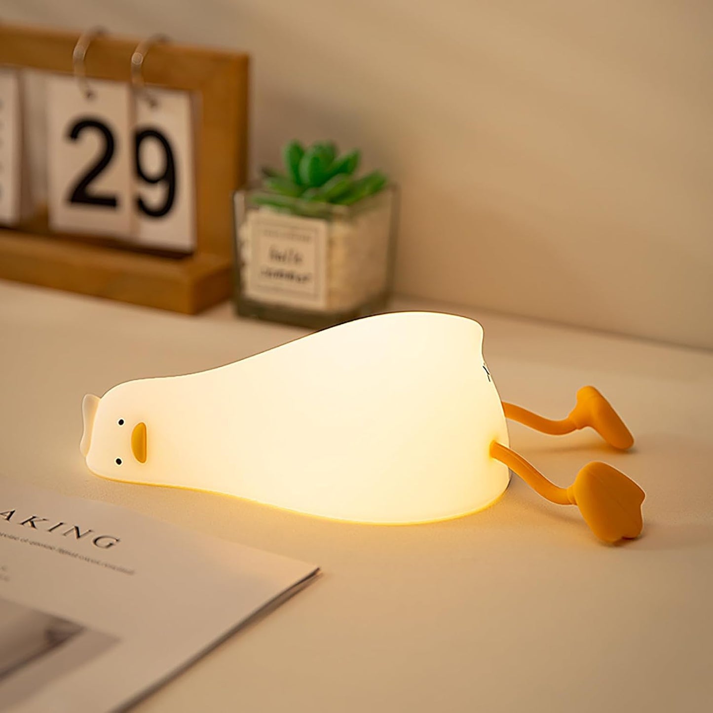 LED Squishy Novelty Animal Night Lamp