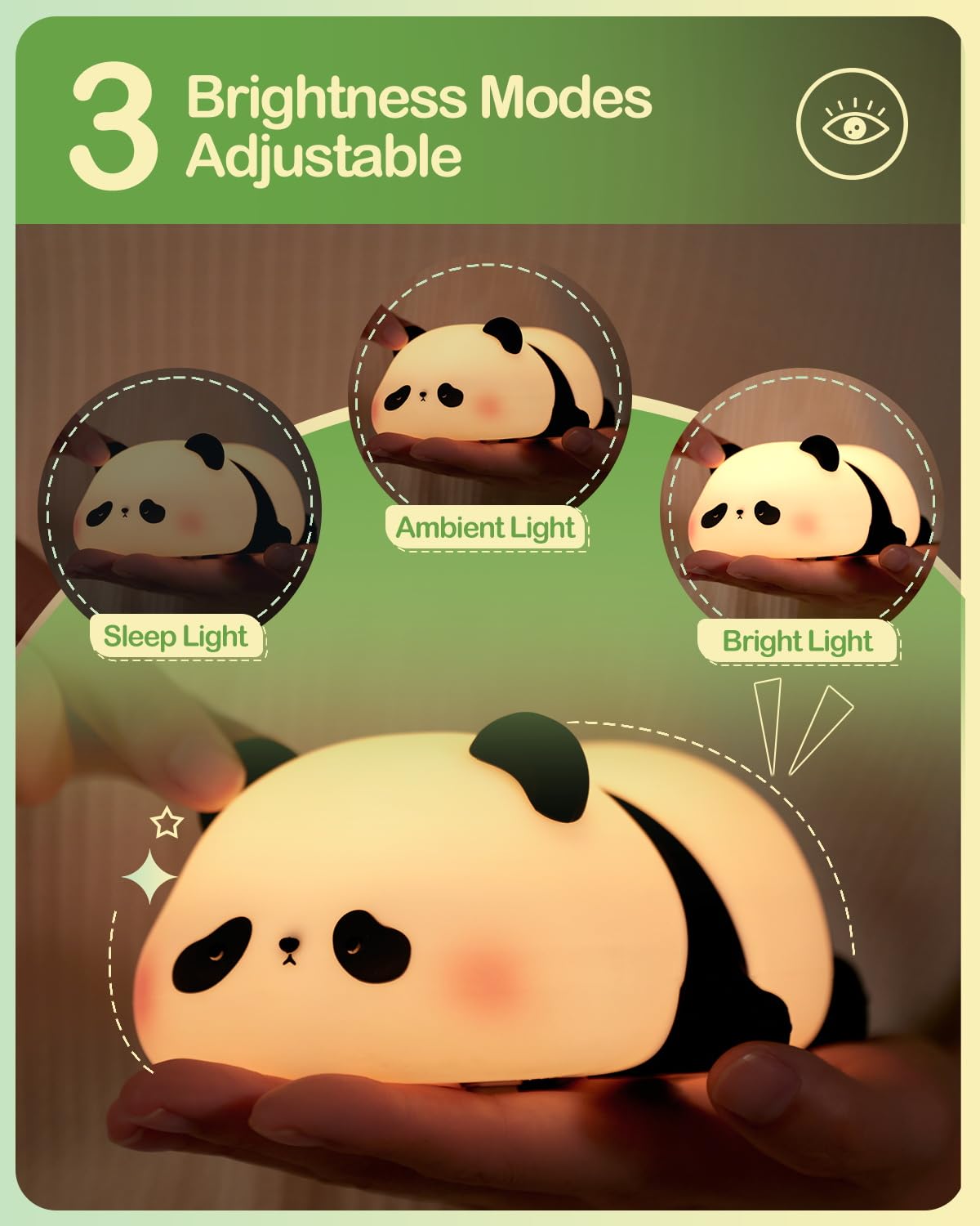 LED Squishy Novelty Animal Night Lamp