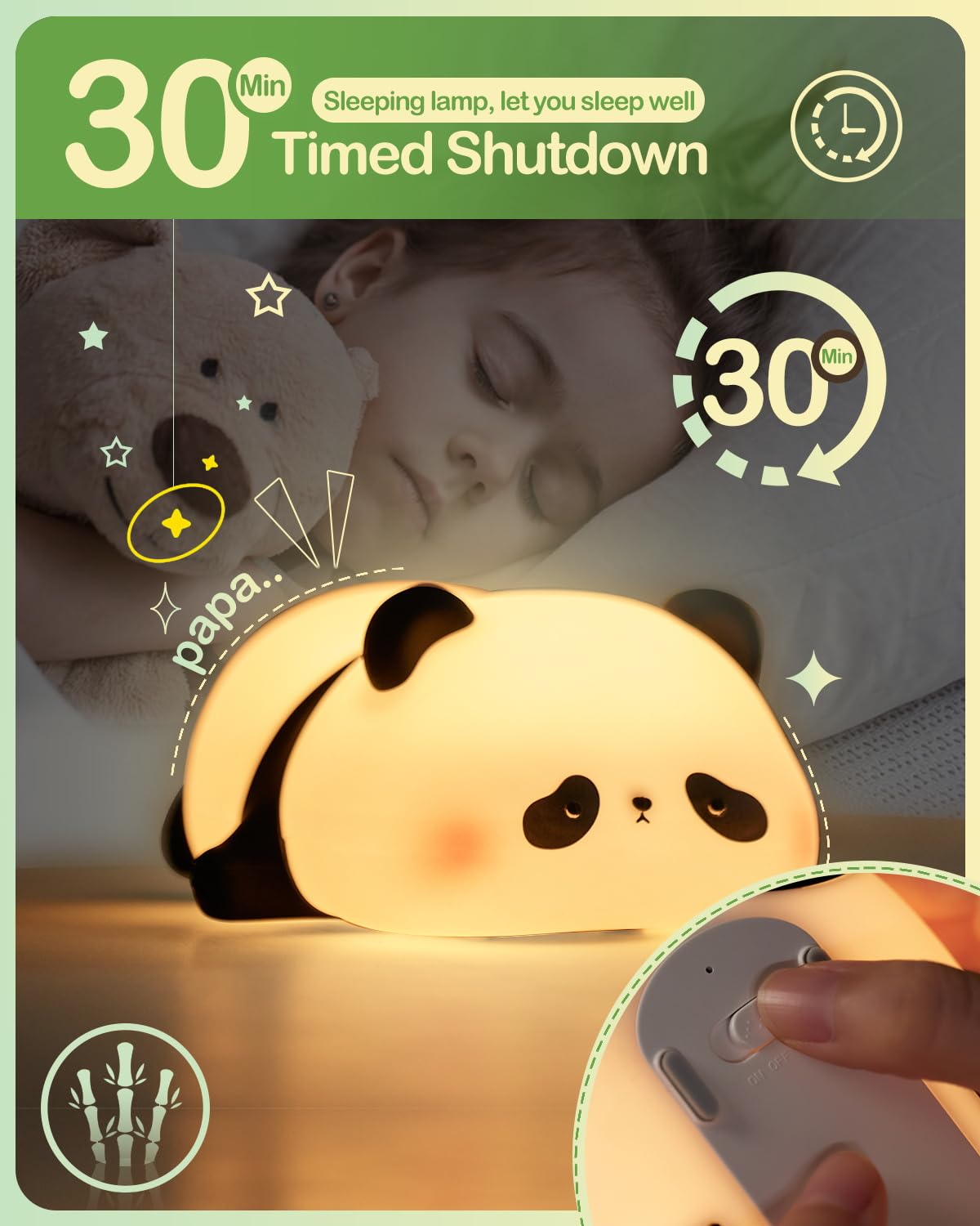 LED Squishy Novelty Animal Night Lamp