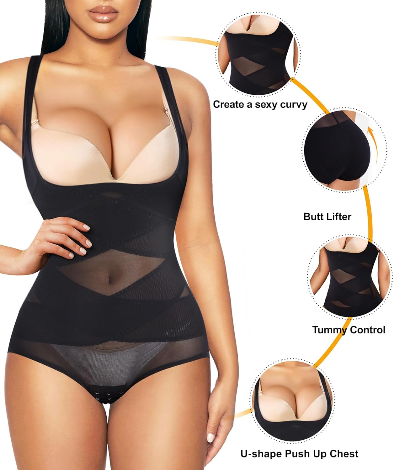 Tummy Control Butt Lifter Panty Hi-Waist Trainer Stomach Body Shaper Slimming Girdles