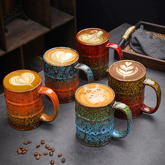 Ceramic 20 oz Coffee Mugs - Large Tea Cup for Office and Home