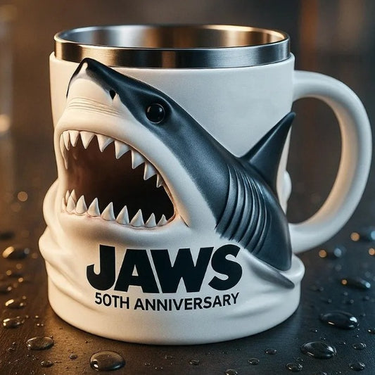 Jaws 50th Anniversary Shark Mug