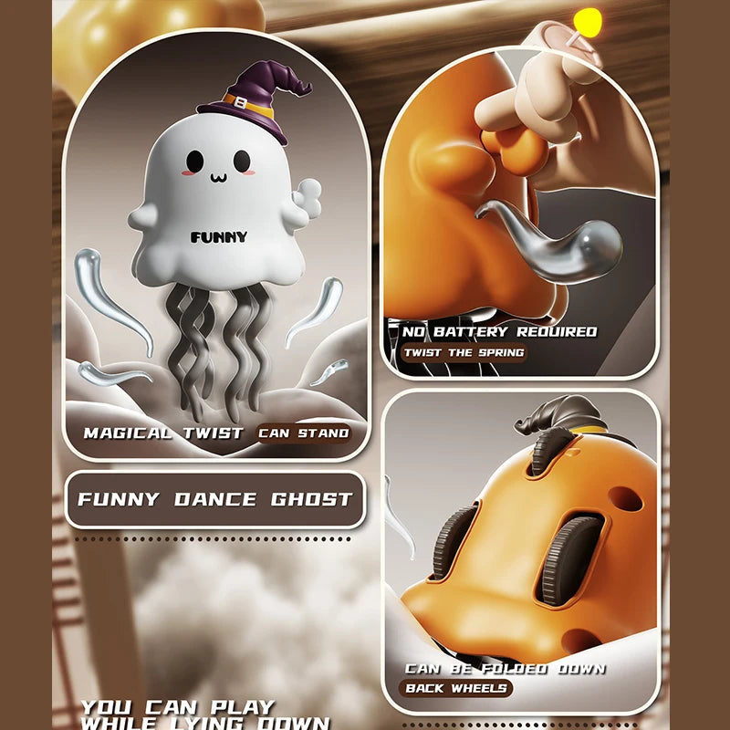 Dancing Ghosts&Dancing Corn Kids Clockwork Pet Toys