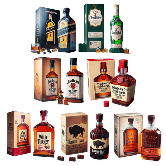 2025 NEW Building Blocks Whiskey Bottle