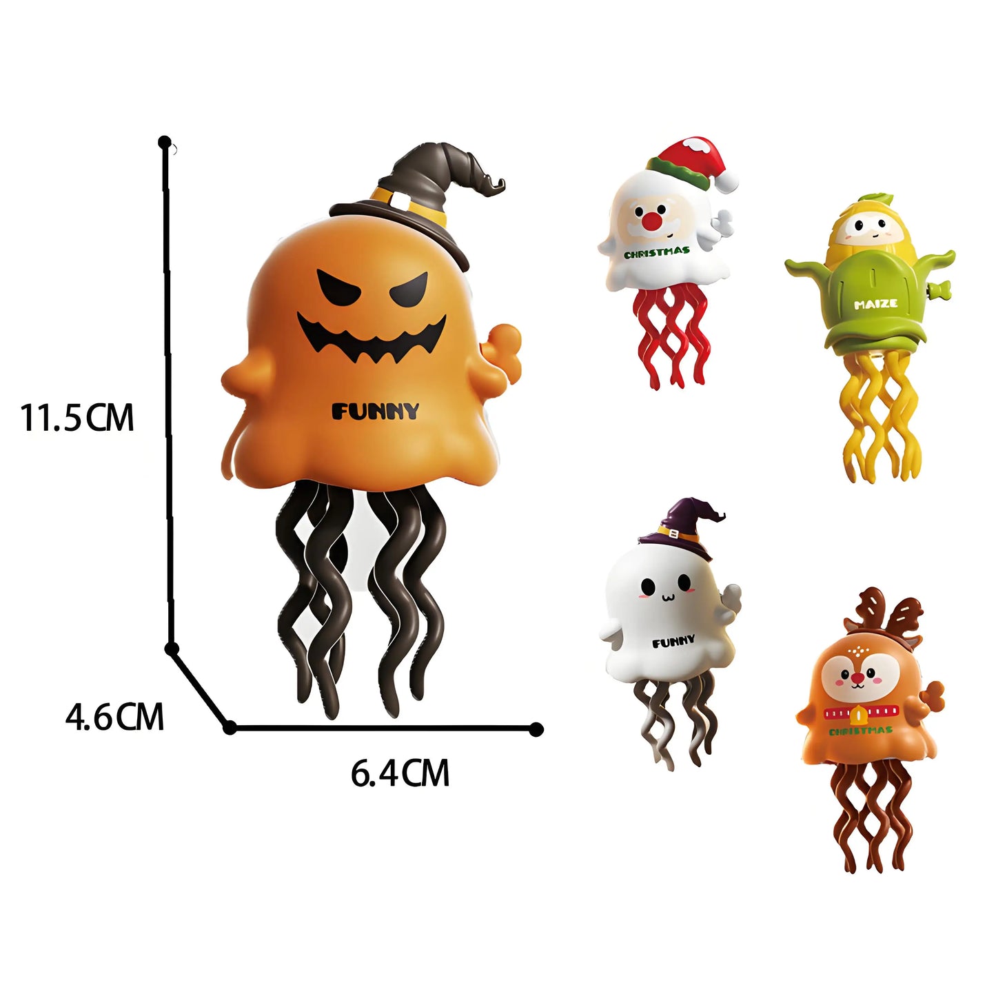 Dancing Ghosts&Dancing Corn Kids Clockwork Pet Toys