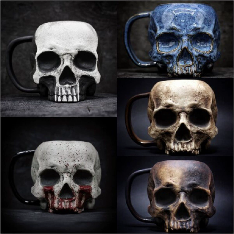 Personalized Skull Mug