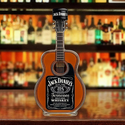 Guitar Whiskey Bottle