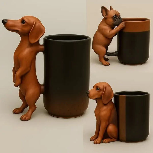Handmade Dachshund Mug