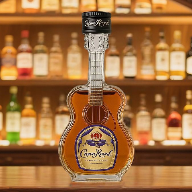Guitar Whiskey Bottle