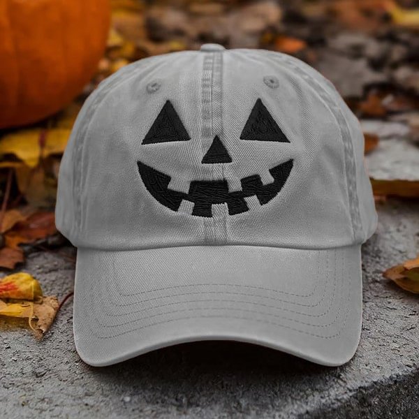 Autumn Style Print Hat-Halloween