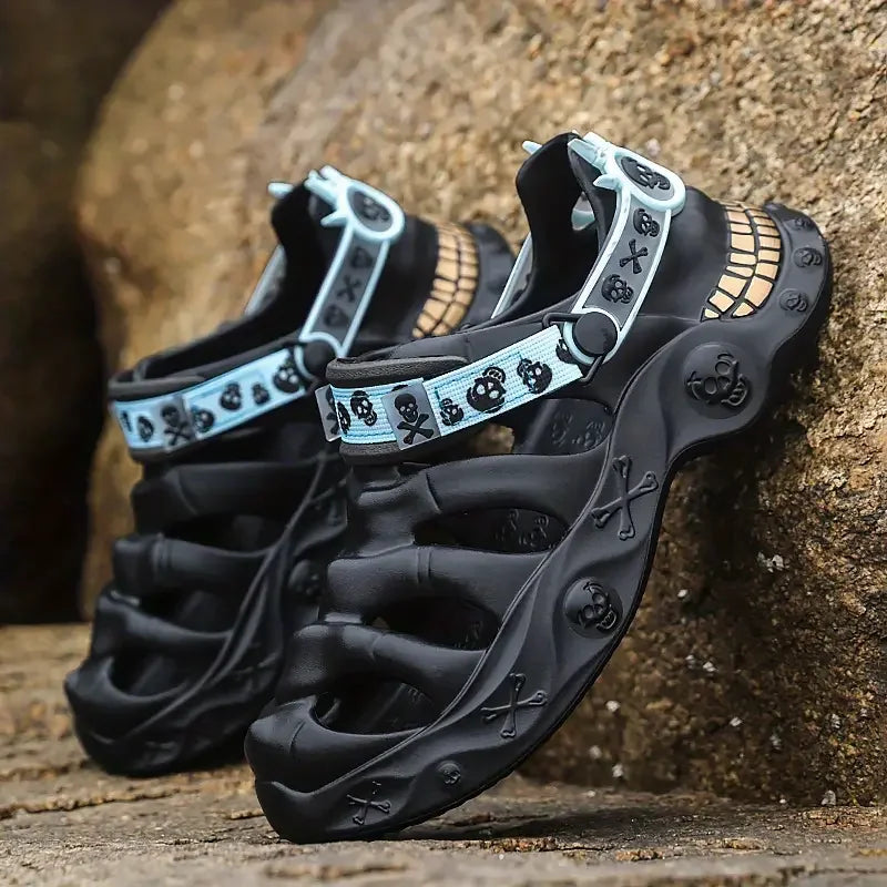Men's Streetwear Slip-On Sandals - Soft EVA Non-Slip Sole