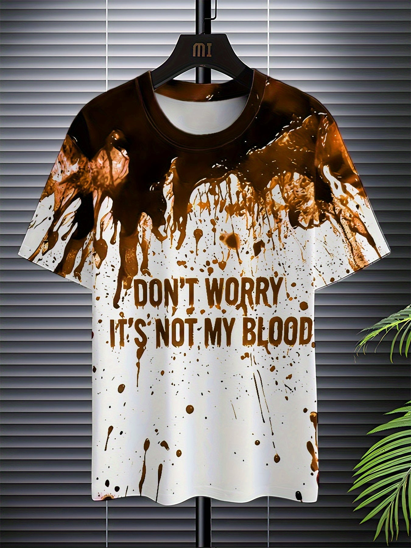 Men'S "It'S Not My Blood" Graphic T-Shirt