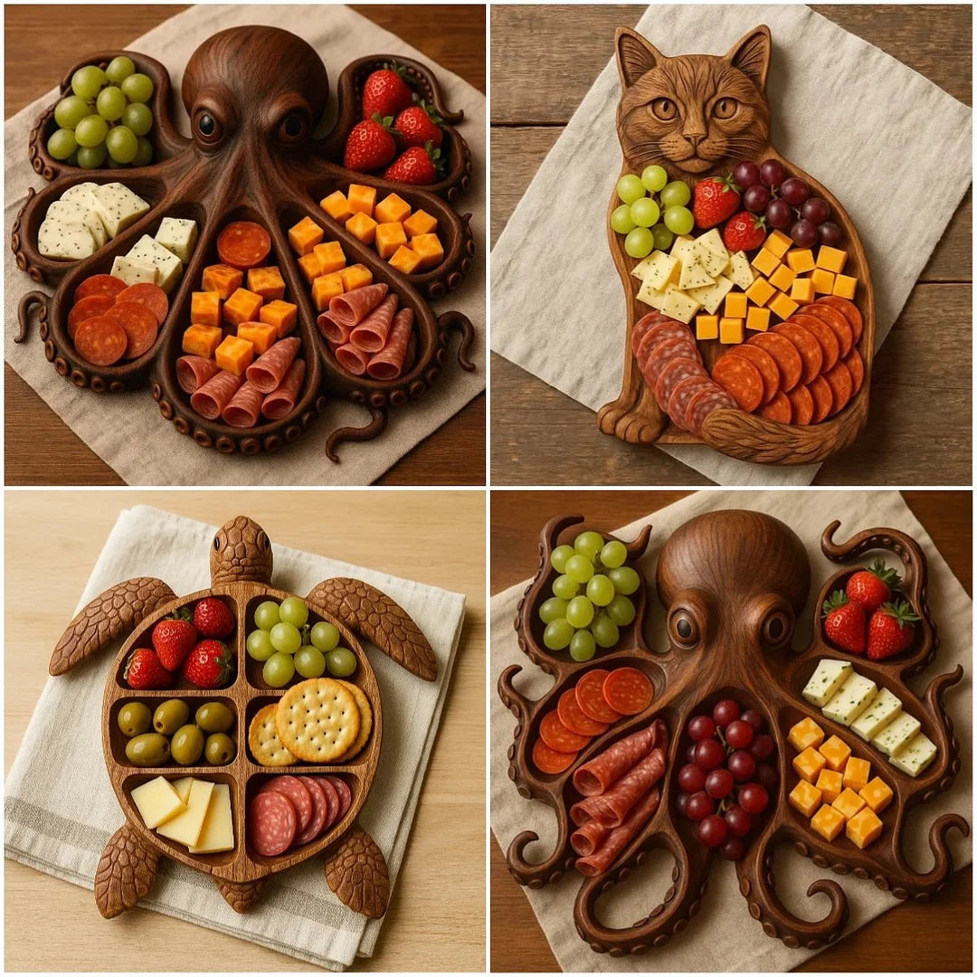 Octopus Charcuterie Platter – Gift for Seafood Lovers